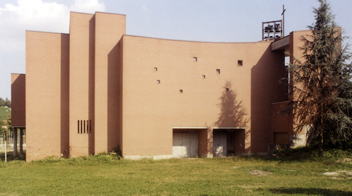 Chiesa parrocchiale di Neive, progetto di Valerio Demaria