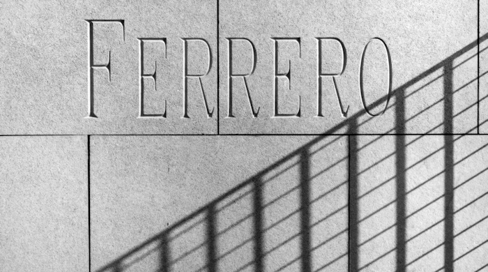 Dettaglio della Fondazione Ferrero ad Alba, progetto di Valerio Demaria